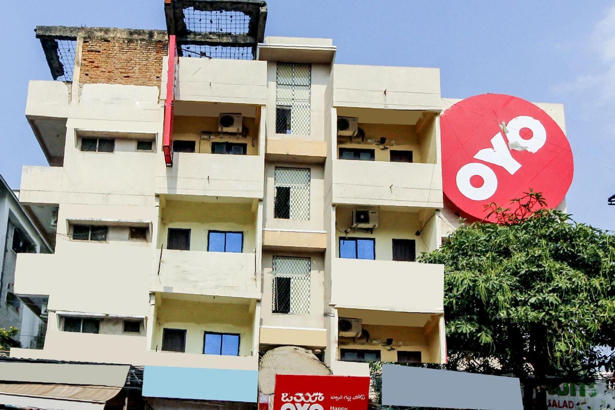 Hotel O Happy Guest House Near Lv Prasad Eye Hospital Hyderabad Eksteriør bilde