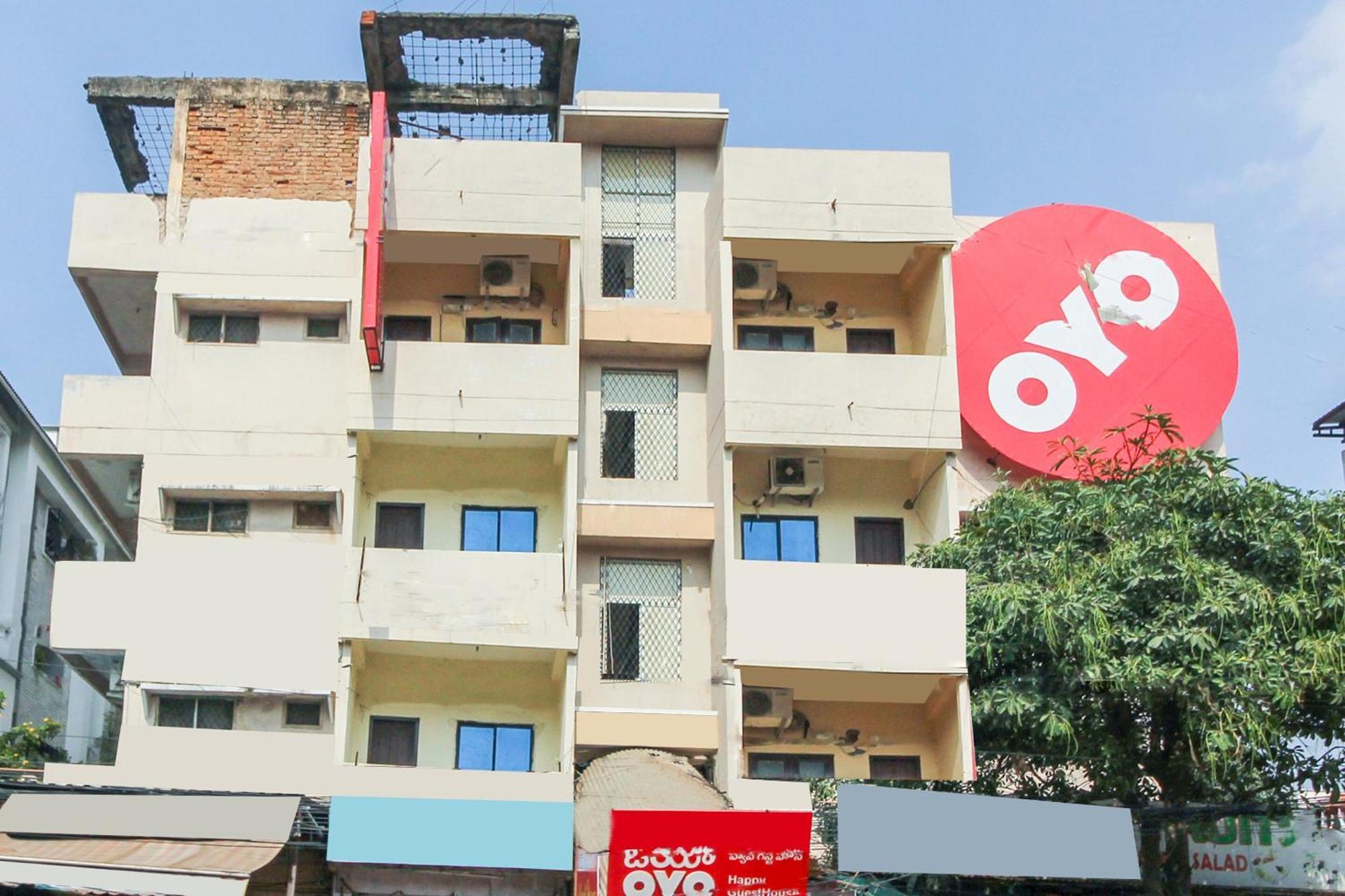 Hotel O Happy Guest House Near Lv Prasad Eye Hospital Hyderabad Eksteriør bilde